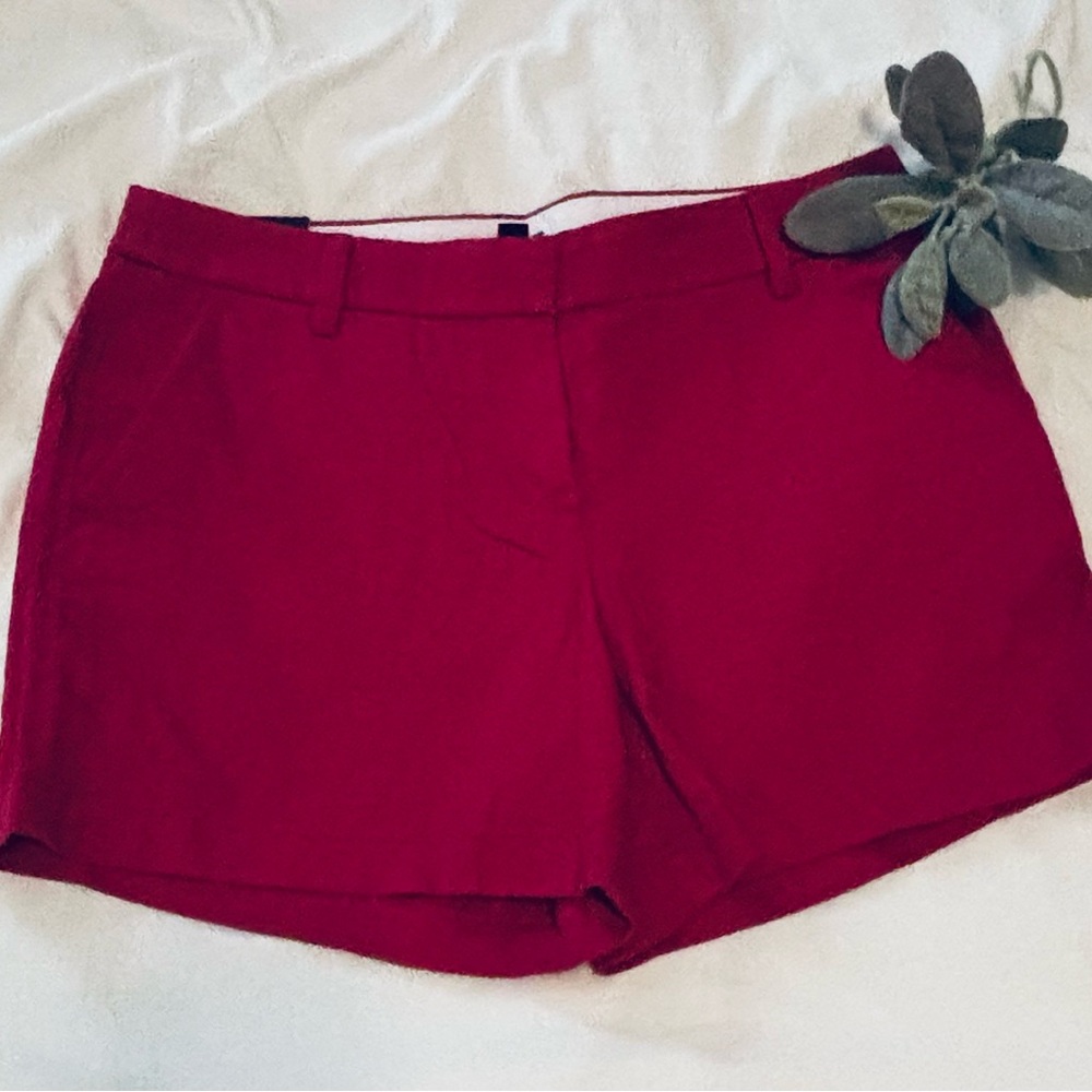 J. Crew Vibrant Red Women's Shorts